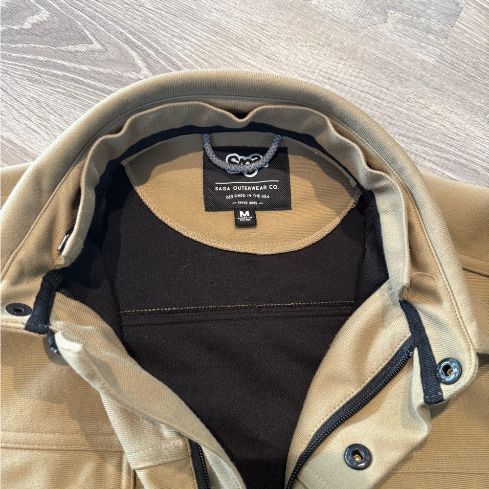 Men's Saga Softshell Jacket. Mens Medium - Picture 4 of 7